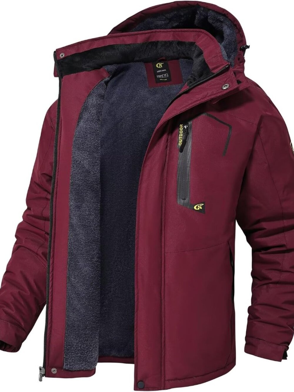 Mens Waterproof Ski Snowboard Jacket Winter Windproof Snow Coat